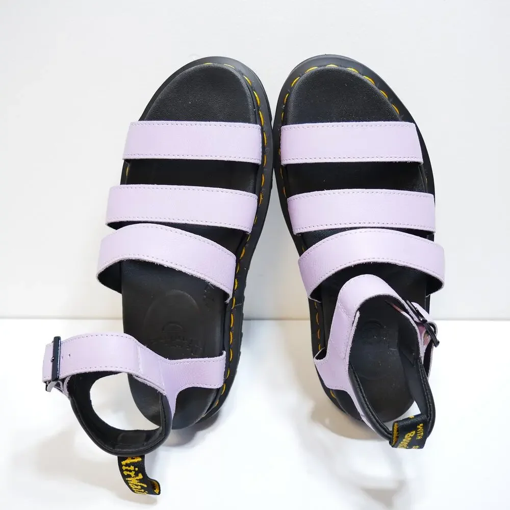 NEW DR. MARTENS BLAIRE SANDAL LILAC PISA WOMANS SIZE - 8 - Picture 6 of 16